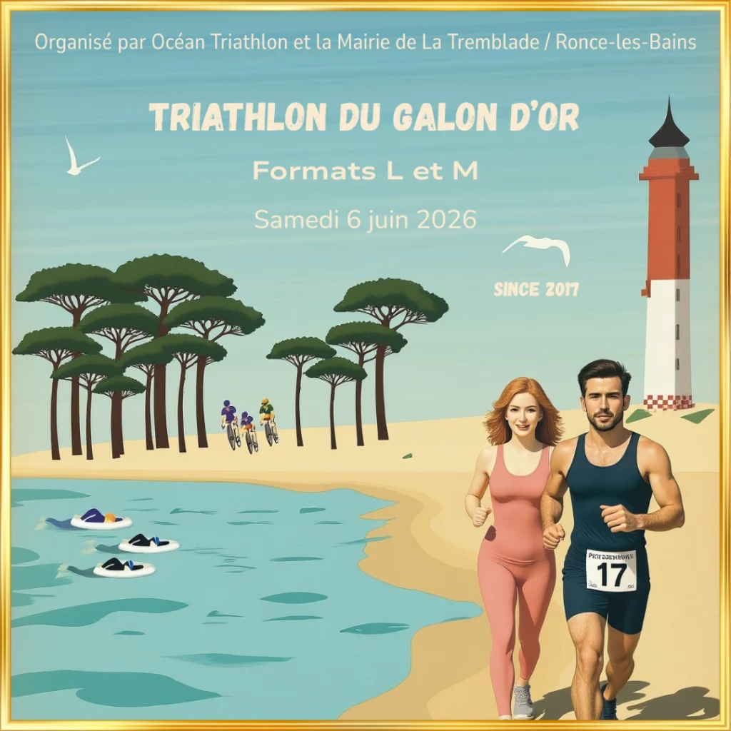 épreuve, compétition, Triathlon du galon d'or 2026